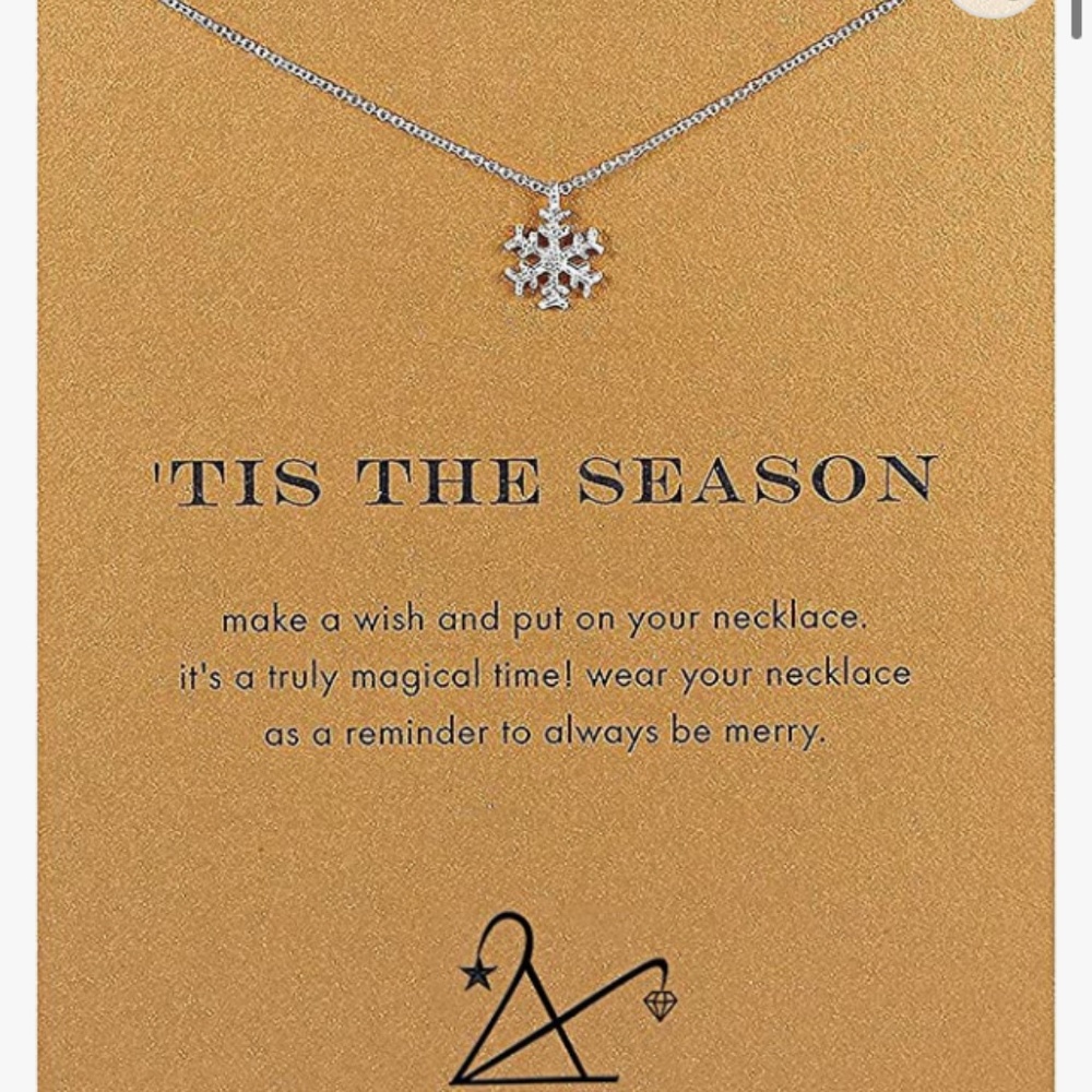 Snowflake necklace